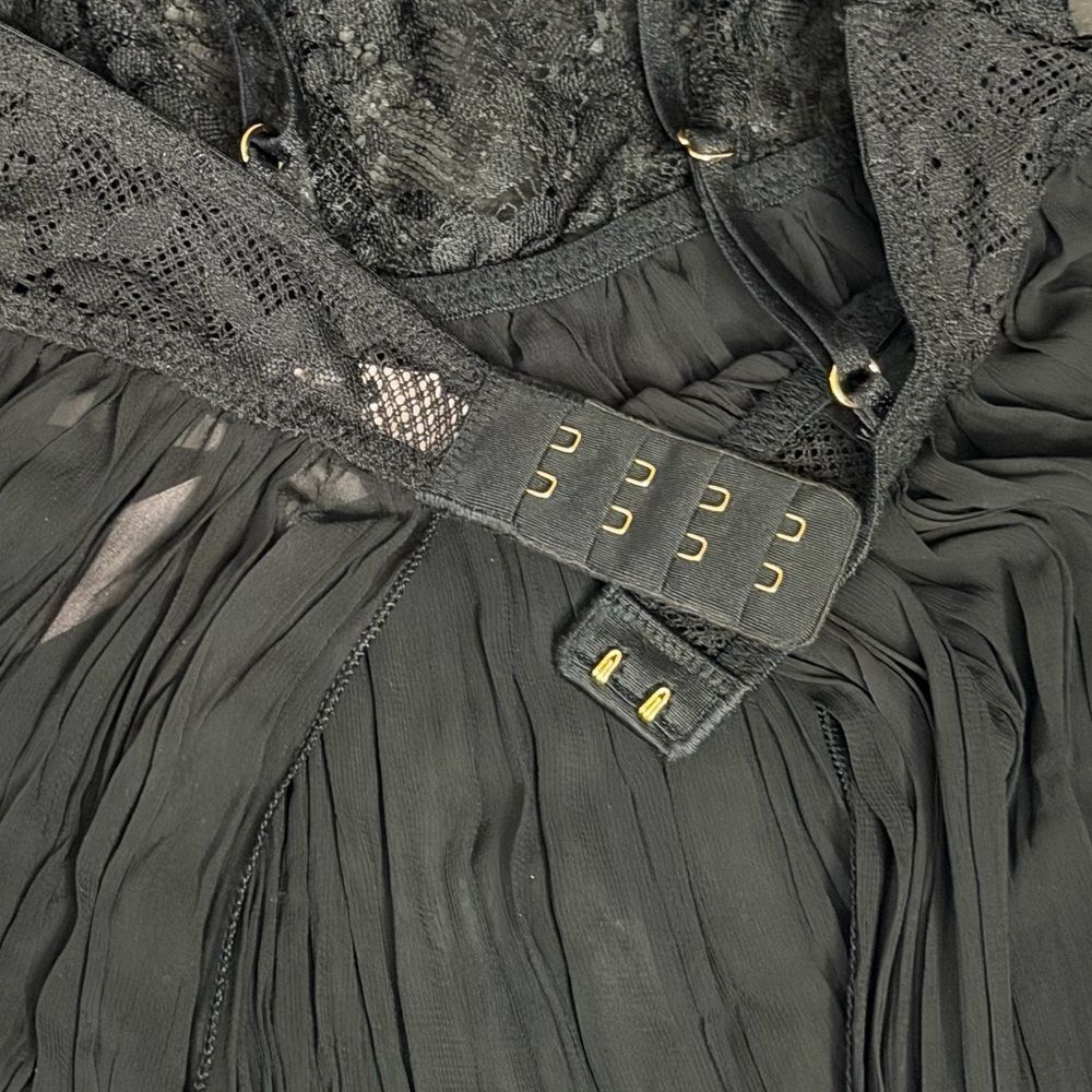 Victoria's Secret DREAM ANGELS Dare to Dream Lace Pleated Babydoll Set, XS. NWT! - Picture 11 of 13